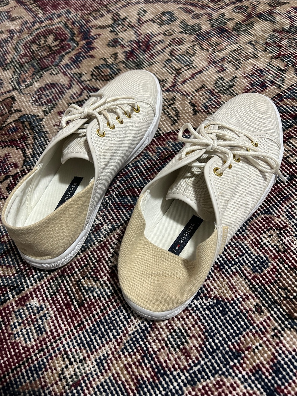 {Tommy Hilfiger} Canvas Sneakers - Picture 5 of 7